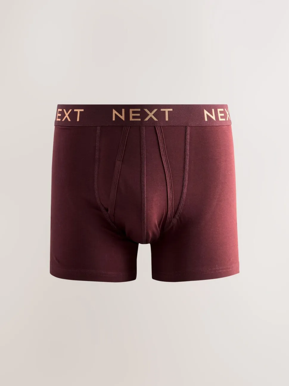Rood - Verpakking van 10 - Boxershorts met A-voorkant