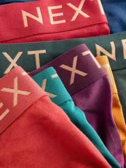 Rood - Verpakking van 10 - Boxershorts met A-voorkant