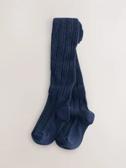 Rood, Crème en marineblauw - Verpakking van 3 kabelmaillots met hoog katoengehalte
