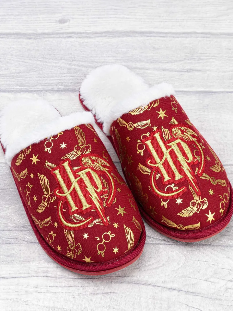 Rood Harry Potter - Vanilla Underground winterpantoffels voor volwassenen