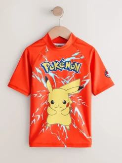 Rood Pokemon - Surfhemdje (3-16 jr)