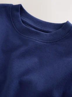 Rood/blauw - Set van 2 geweven geruite pyjama's met lange mouwen (3-16jr)