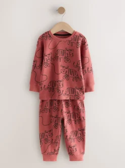 Rood/blauw/paars - Oversized fit Pyjamas 3 Pack (9mths-10yrs)