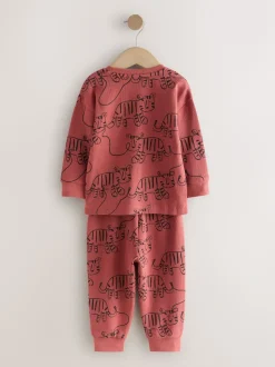 Rood/blauw/paars - Oversized fit Pyjamas 3 Pack (9mths-10yrs)