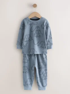 Rood/blauw/paars - Oversized fit Pyjamas 3 Pack (9mths-10yrs)