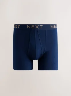 Rood/Blauw/Paars Rijk - Verpakking van 5 - Boxershorts met A-voorkant