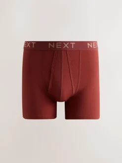 Rood/Blauw/Paars Rijk - Verpakking van 5 - Boxershorts met A-voorkant