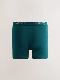 Rood/Blauw/Paars Rijk - Verpakking van 5 - Boxershorts met A-voorkant