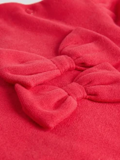 Rood/crèmekleurig - Baby Strik Sweater en Leggings Set 2 Pieces (0mnd-2jr)
