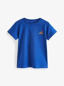 Rood/groen - Set van 5 T-shirts met korte mouwen (3mnd-7jr)