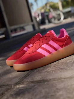 Rood/roze - adidas Barreda Decode vetersneakers voor junioren