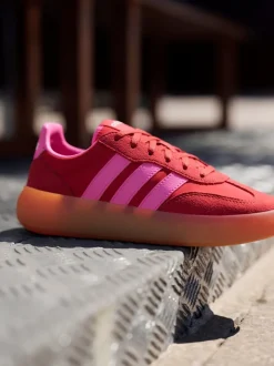 Rood/roze - adidas Barreda Decode vetersneakers voor junioren