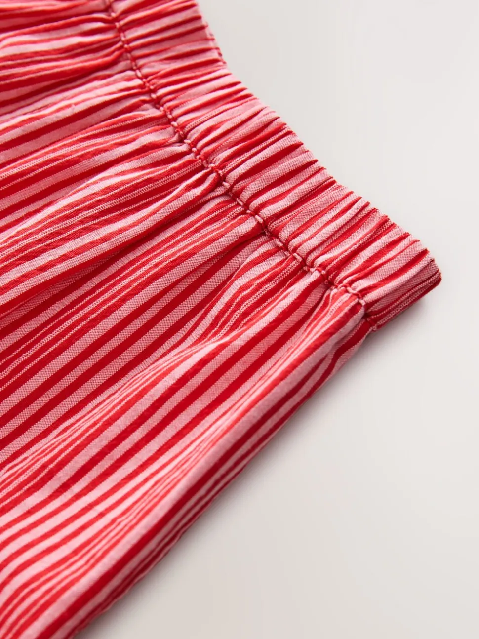 Rood/roze - Korte broek met strepen (3-16jaar)