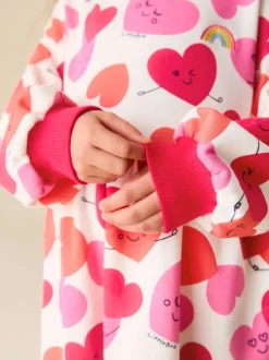 Rood/roze - Little Bird by Jools Oliver Skater Sweatjurk