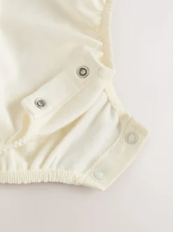 Rood/roze geruit - Baby tuinbroek en bodysuit 2 -delige set (0mnd -2jr)