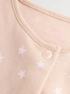 Roze - 7 Pack Baby slaappakken (0mnd-3jr)