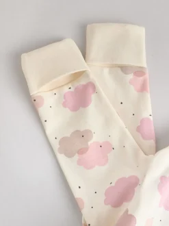 Roze - 4 Pack Baby-pyjama's met tweewegrits (0mnd -3jr)