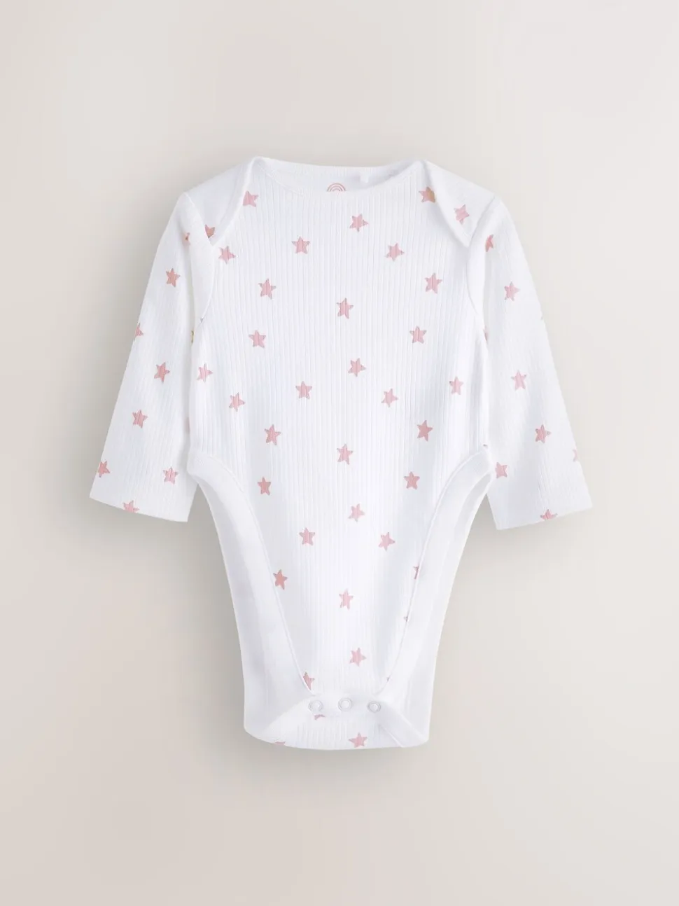 Roze - 3 Pack Hip Dysplasia Long Sleeve Baby Bodysuits
