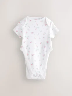 Roze - 3 Pack Hip Dysplasia Short Sleeve Baby Bodysuits