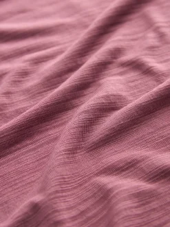 Roze - Actieve lichte top met lange mouwen