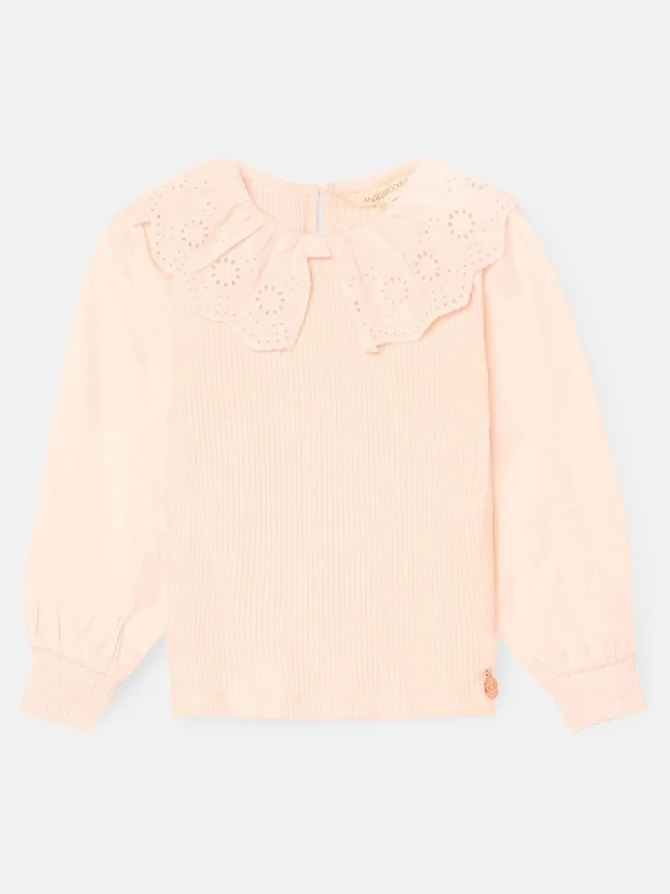 Roze - Angel & Rocket Elise Bow Collar Long Sleeve Blouse