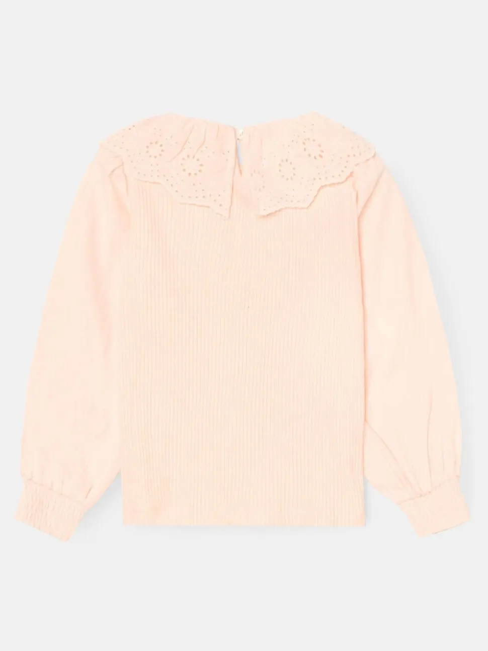 Roze - Angel & Rocket Elise Bow Collar Long Sleeve Blouse
