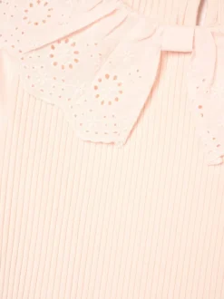 Roze - Angel & Rocket Elise Bow Collar Long Sleeve Blouse
