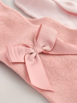 Roze - Babymaillot met strik (0mnd-2jr)