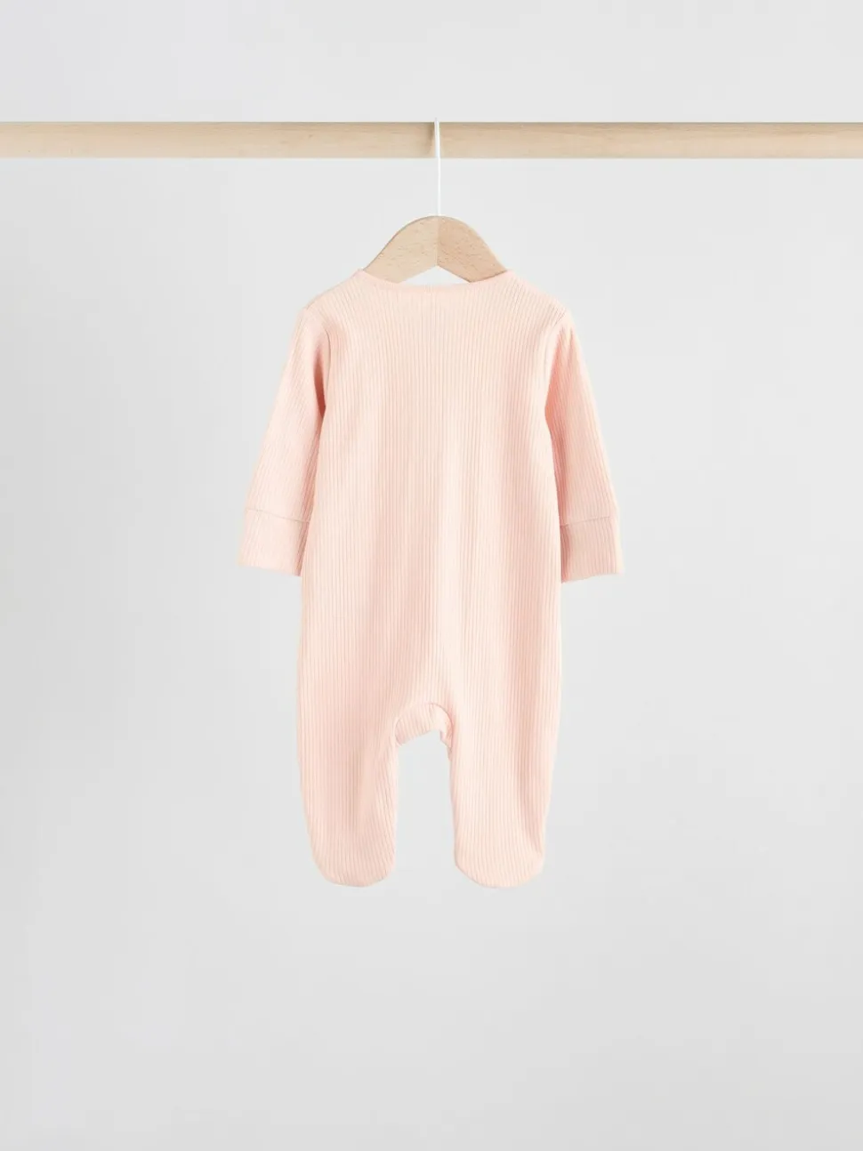 Roze - Babypyjama's met tweewegrits (0-2jr)