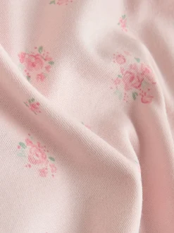 Roze - Babyrompertjes met lange mouwen