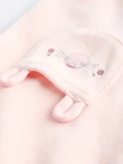 Roze - Babyset van tuinbroek en rompertje met lange mouwen (0 mnd - 2 jr)