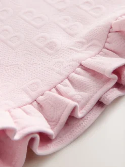 Roze - Baker by Ted Baker jacquard jurk