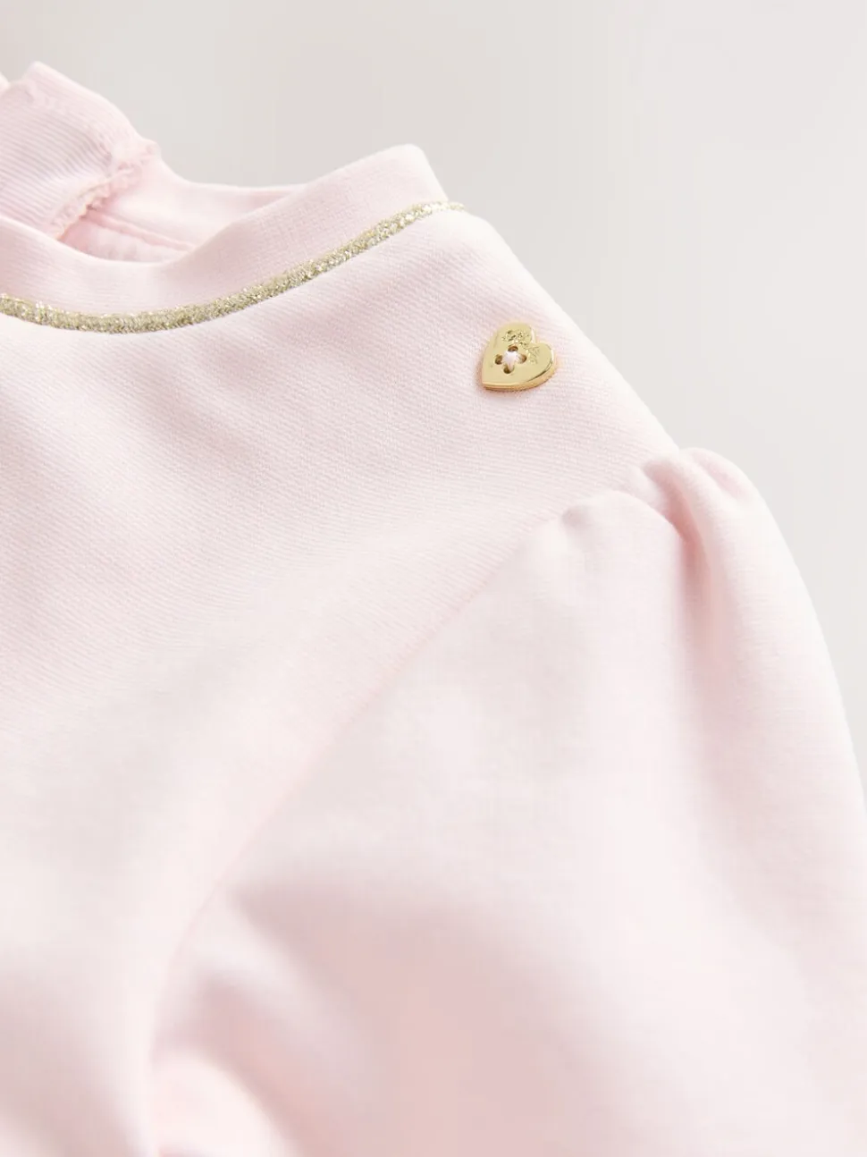 Roze - Baker by Ted Baker Ponte-jurk met gegolfde rand