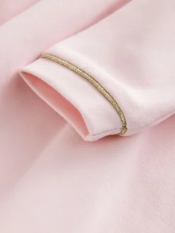 Roze - Baker by Ted Baker Ponte-jurk met gegolfde rand