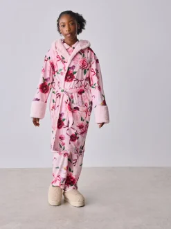 Roze - Baker by Ted Baker All Over Floral Print Robe