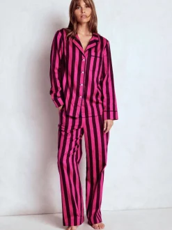Roze - Boden Cotton Pyjama Shirt