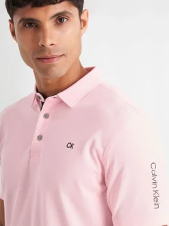 Roze - Calvin Klein Golf Uni poloshirt