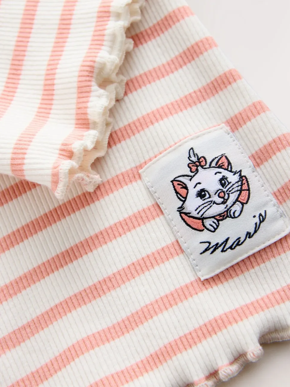 Roze - Disney Aristocats Marie top met lange mouwen en legging set (3mnd -7jr)