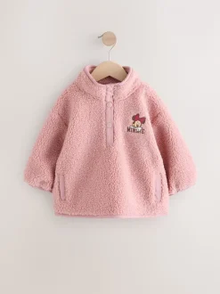 Roze - Disney Minnie fleecetop (3 mnd - 7 jr)