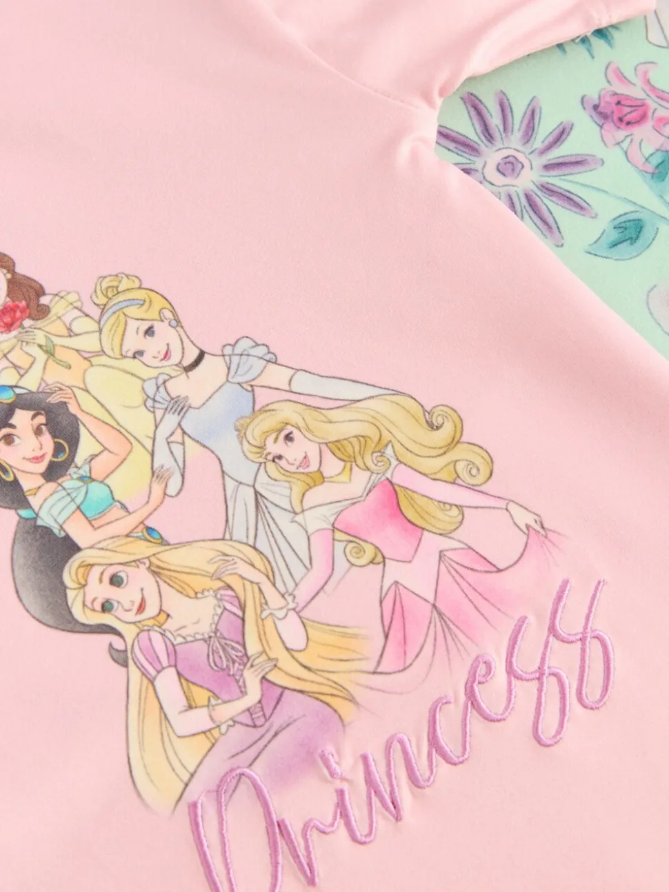 Roze - Disney Princess nachtjaponnen verpakking van 2 (2 - 12 jr)