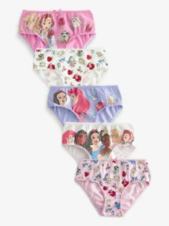 Roze - Disney Princesses 5 -pack Onderbroeken (1,5-10jaar)