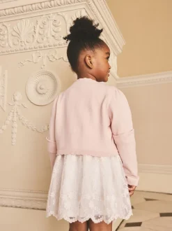 Roze - Gelegenheids bolero (3 mnd- 16 jr)