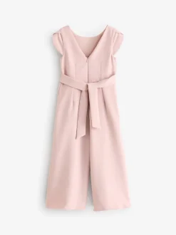 Roze - Gelegenheidsjumpsuit (3-16jr)
