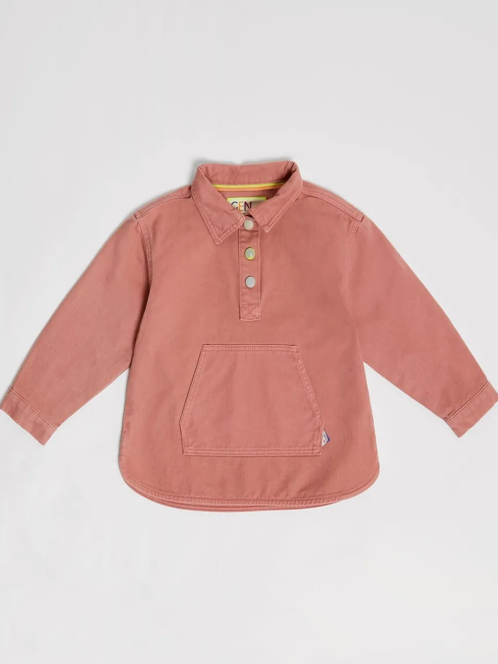 Roze - GEN Woven Popover Shirt