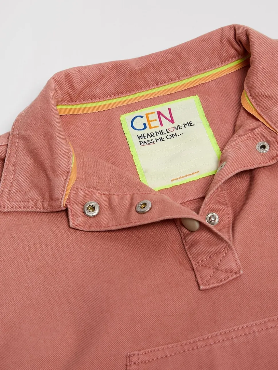 Roze - GEN Woven Popover Shirt