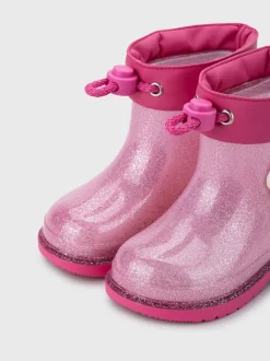 Roze - Igor Glitter Unicorn Ankle Wellies