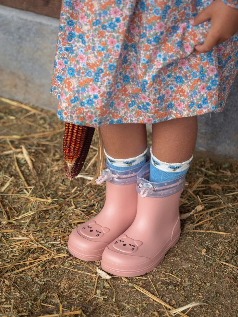 Roze - Igor Mendi Cat Ankle Wellies