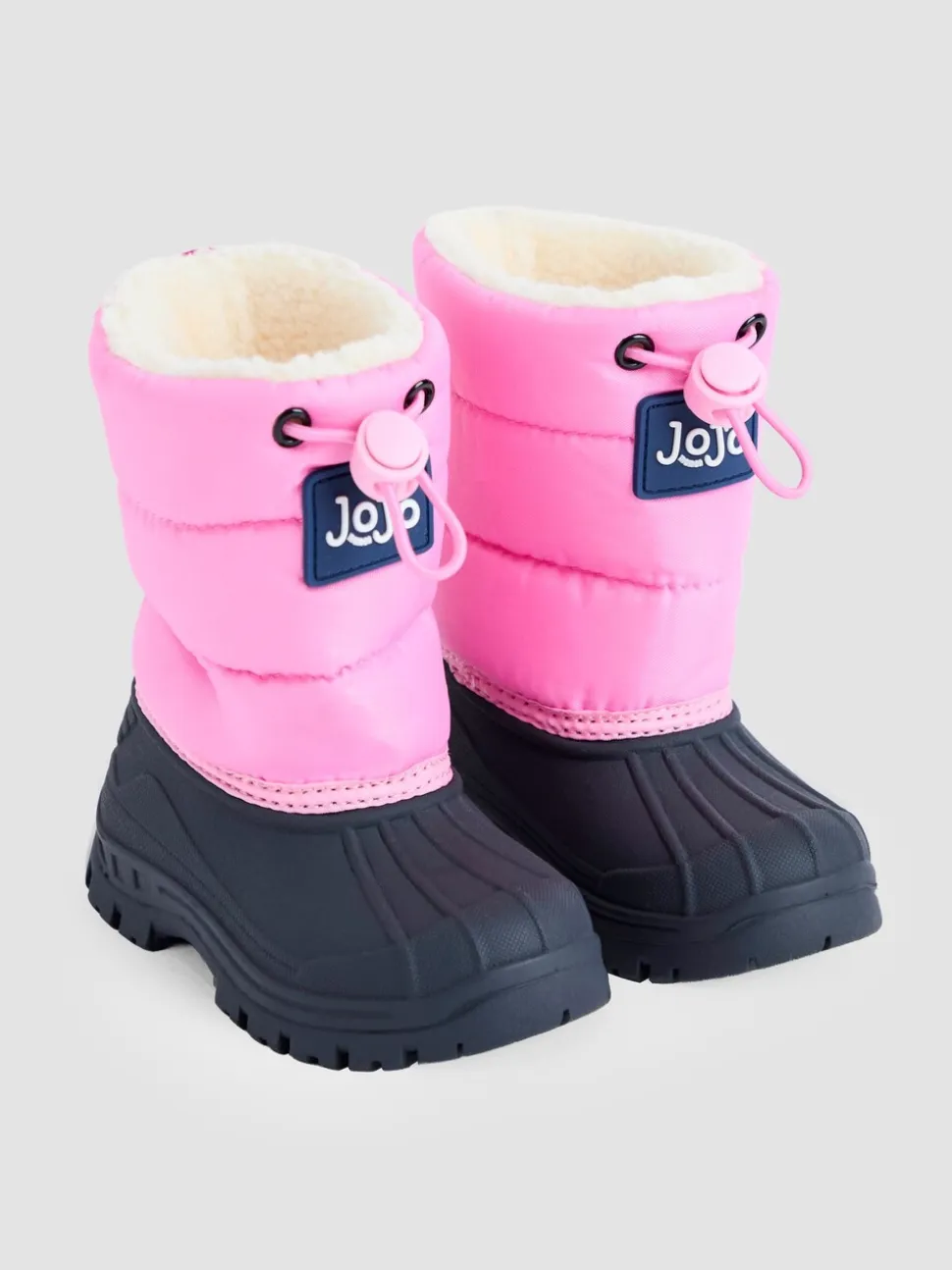 Roze - JoJo Maman Bébé - Behaaglijke sneeuwlaarzen