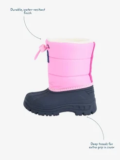 Roze - JoJo Maman Bébé - Behaaglijke sneeuwlaarzen