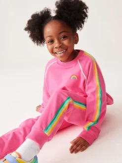 Roze - Little Bird by Jools Oliver set van sweatshirt en joggingbroek